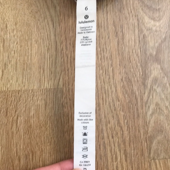 Lululemon Fast and Free Tight 28” Non-Reflective - Picture 6 of 6